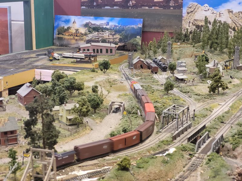 Trees and Trains at the South Dakota State Railroad Museum