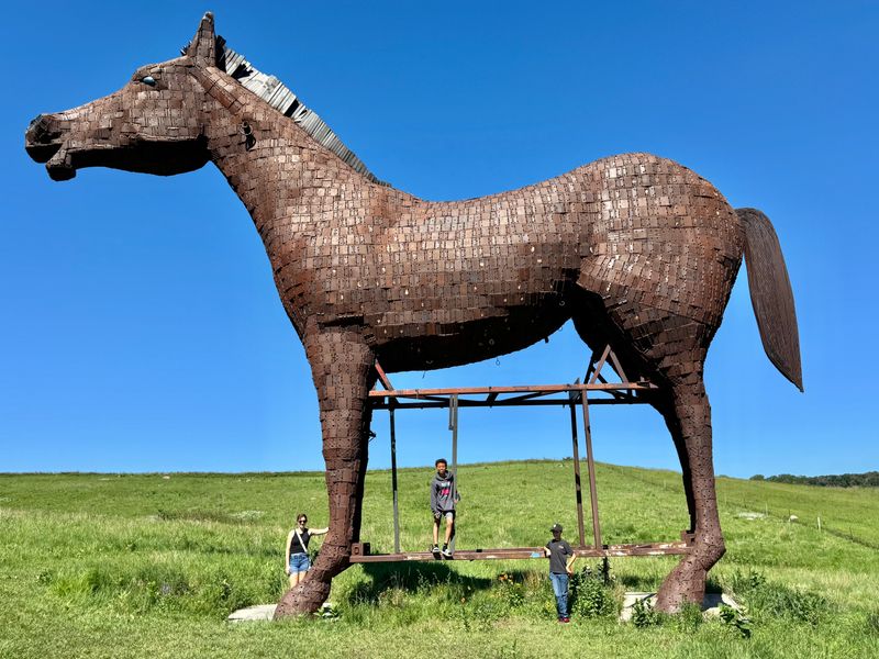 What the sculptures are made of and why it matters