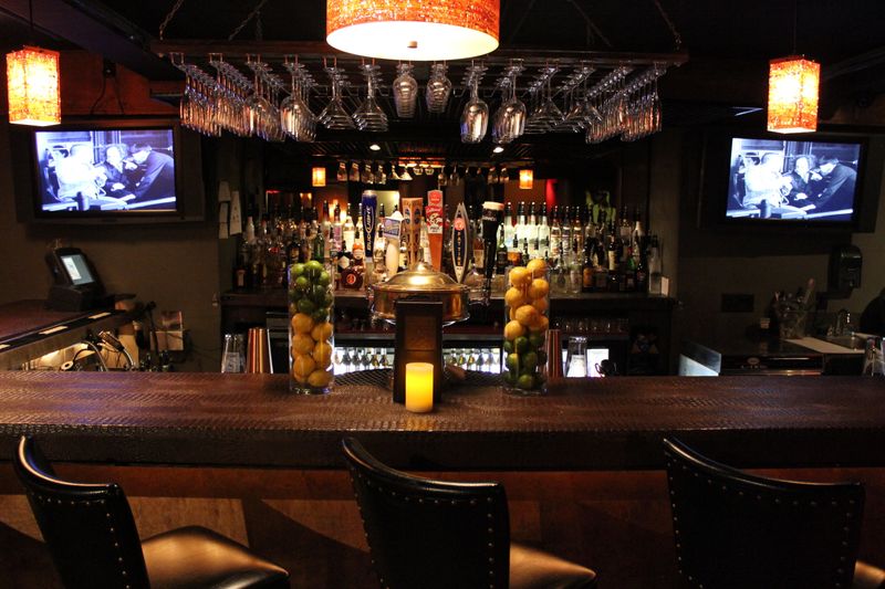 Park City Main Street After Dark