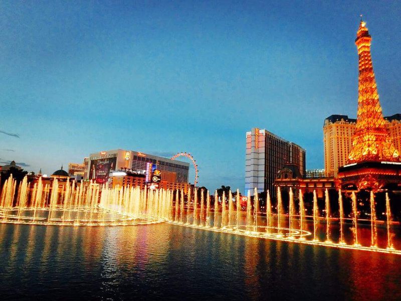 Watch the Spectacular Fireworks Display on the Strip