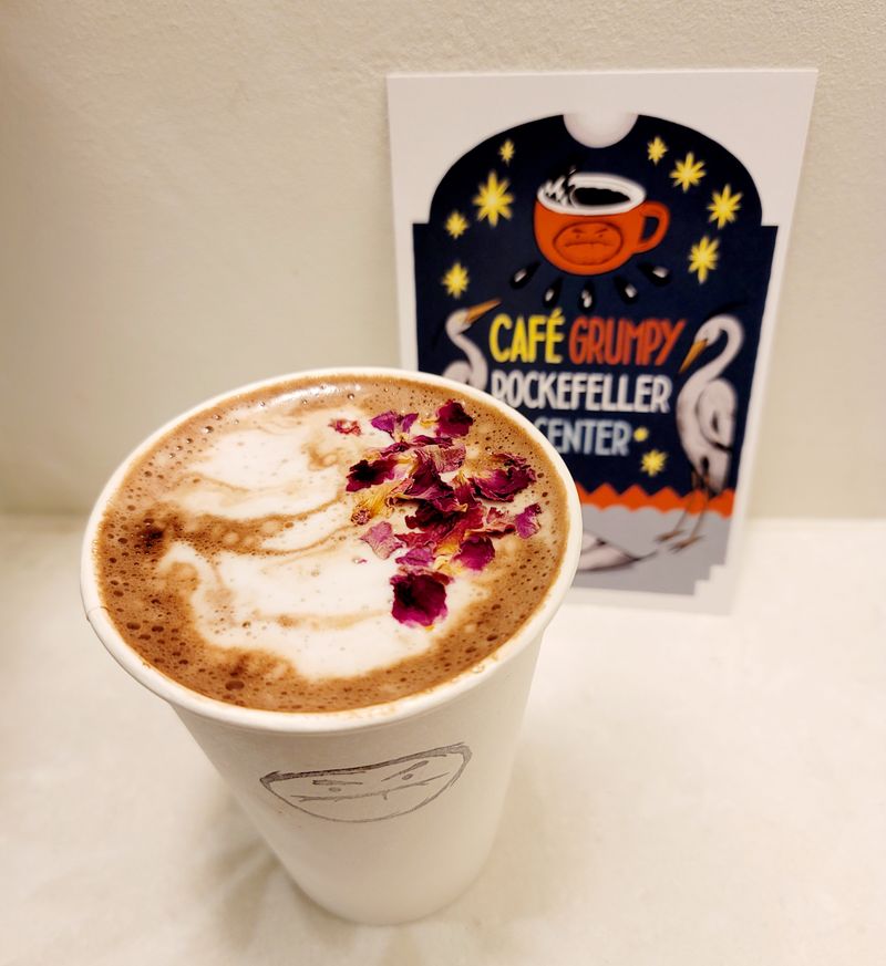The Rink at Rockefeller Center with Nearby Cafes