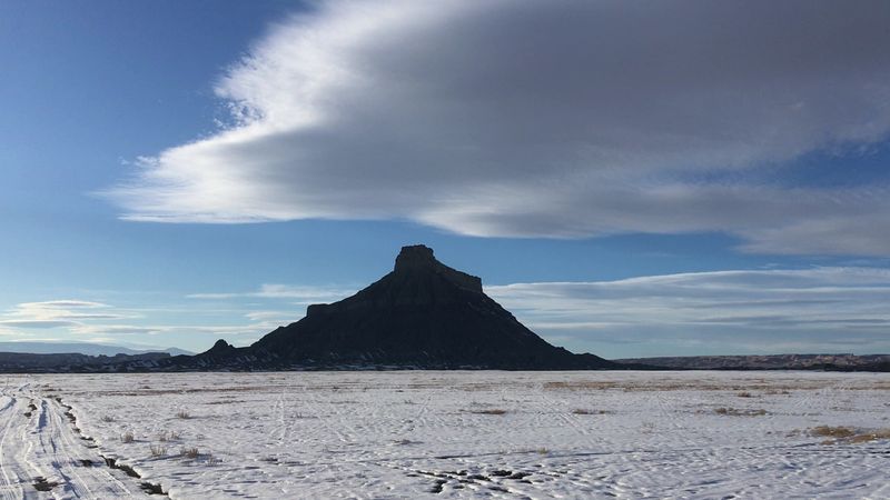 Moonscape Overlook Near Factory Butte