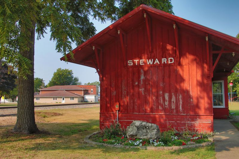 Chicago, Burlington & Quincy Restored Depot
