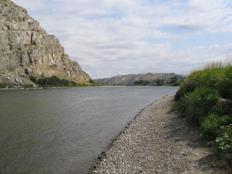 Madison Buffalo Jump, Wind on the Rim