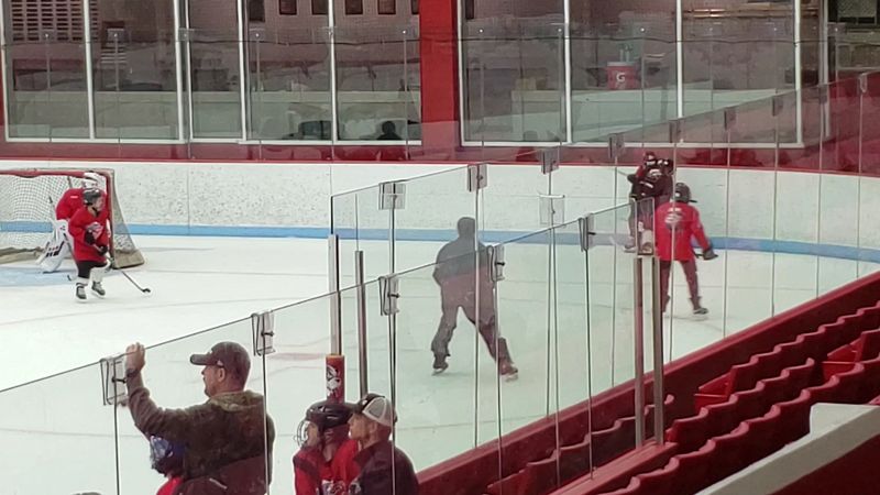 Rink Traffic Jams And Near Collisions