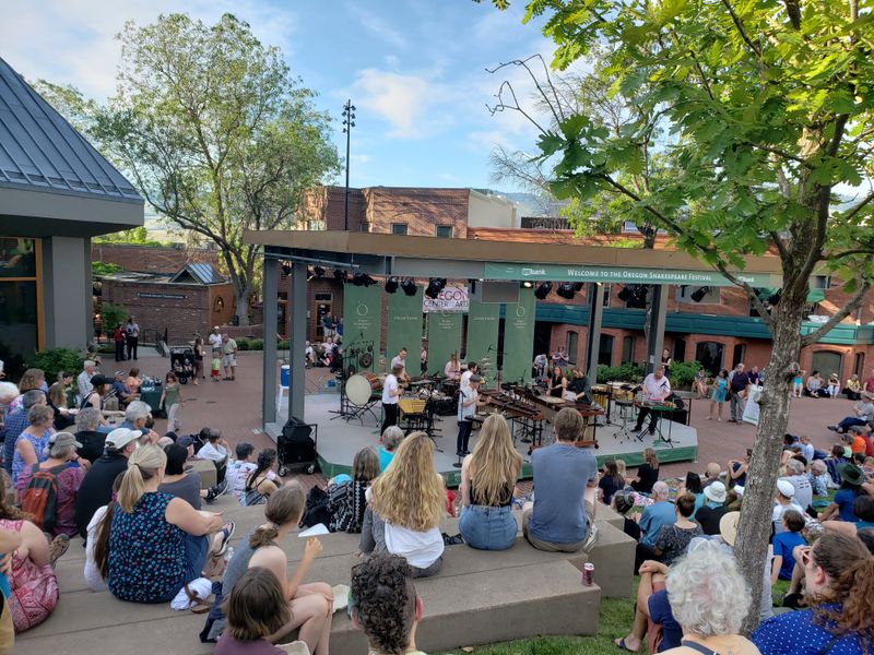 Oregon Shakespeare Festival, stages that shaped the city