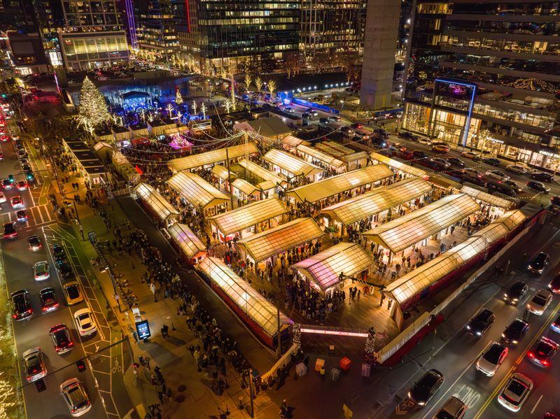 Iconic Lighting Displays Across the Season