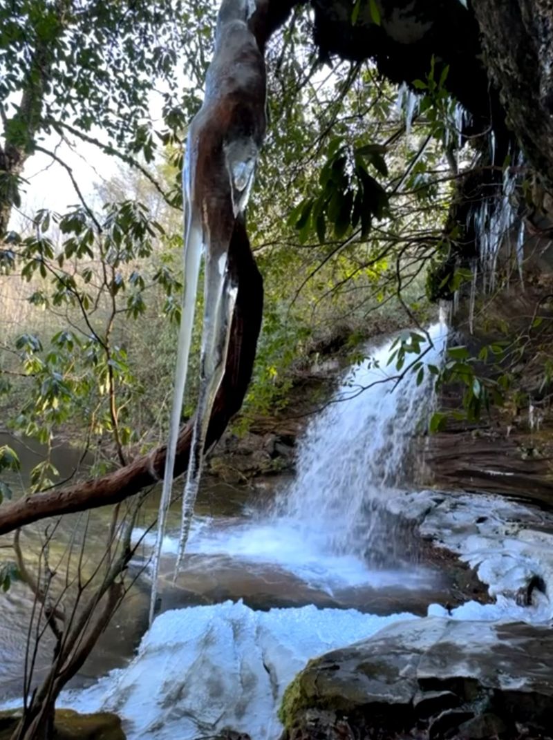 Panthertown Valley Snow And Stone