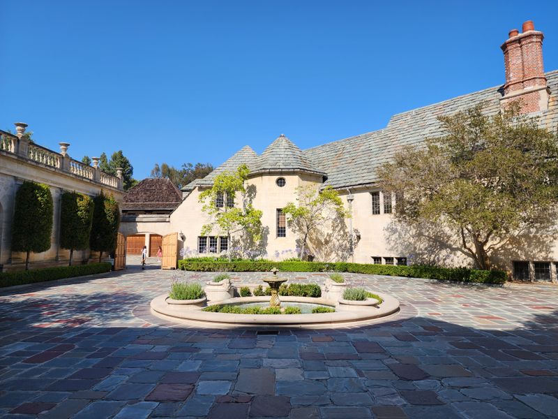 Chilton Exterior at Greystone Mansion, Beverly Hills