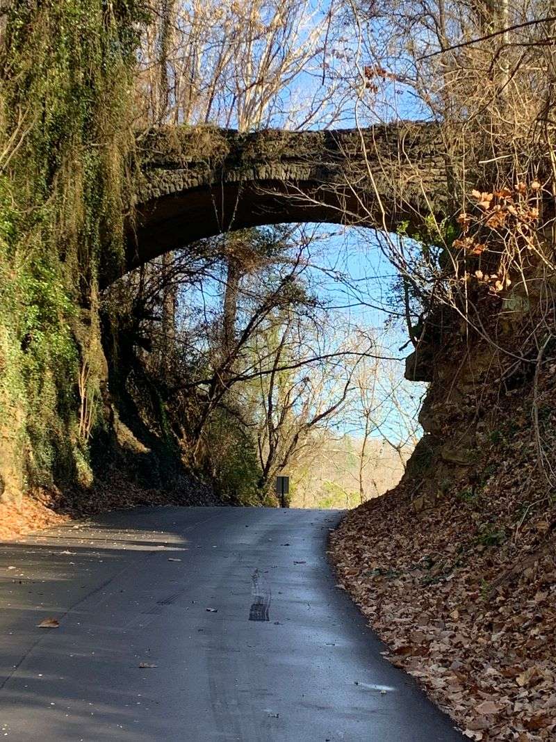 Helen's Bridge on Beaucatcher Mountain in Asheville