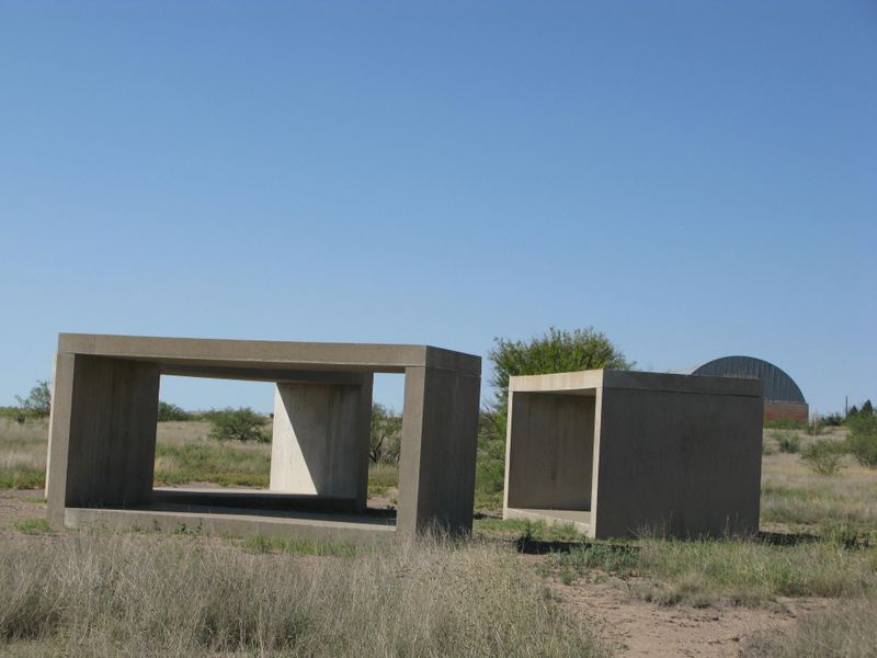 The Chinati Foundation's Monumental Art Installations