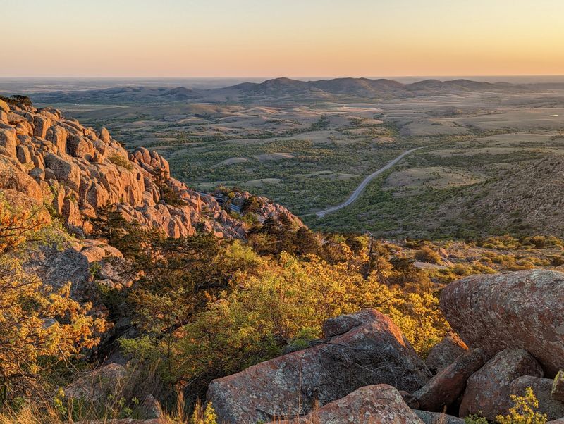 Wichita Mountains Wildlife Refuge & Mount Scott