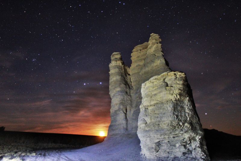 Stargazing and night ambience