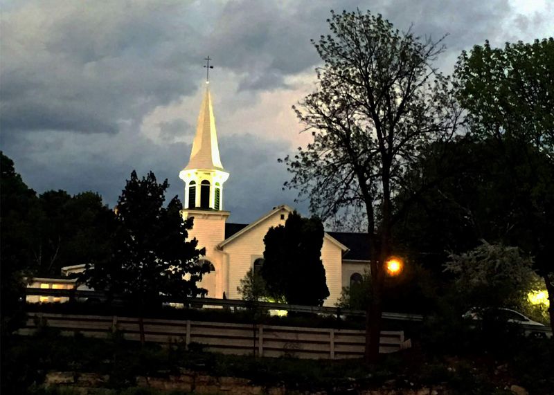 Ephraim: White Church and Harbor Views