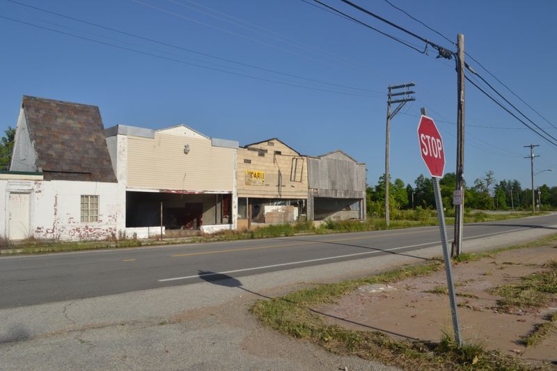 Crumbling Main Street Architecture