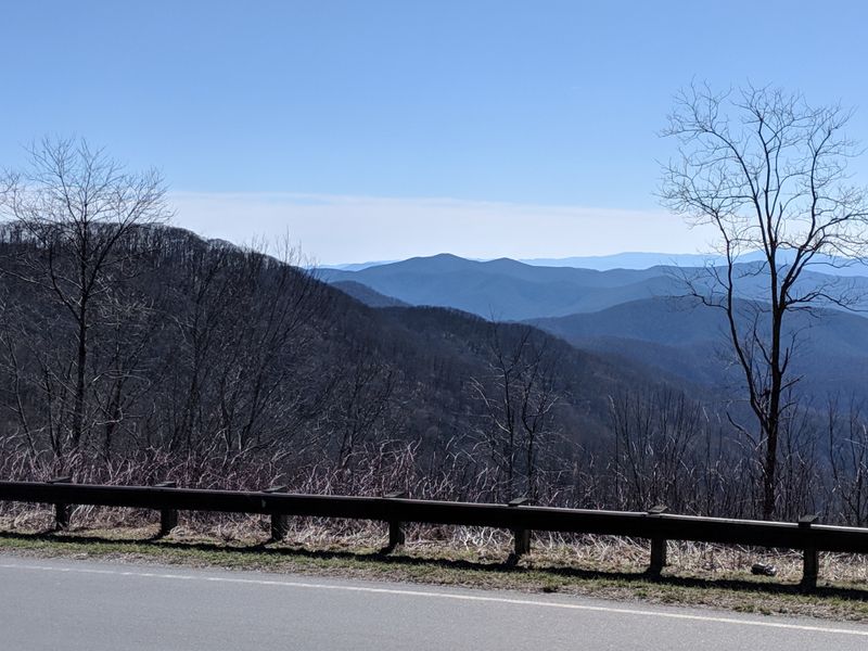 Cherohala Skyway from Robbinsville to the Tennessee line