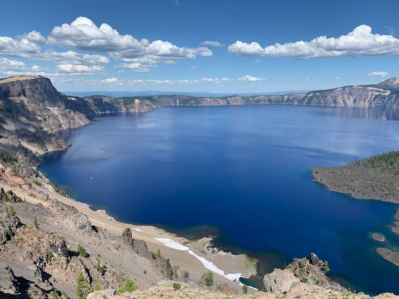 Watchman Overlook At Crater Lake