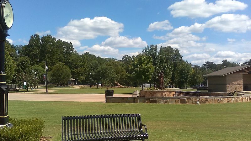 Quiet Moments at Norris Park and the Cherokee National Peace Pavilion