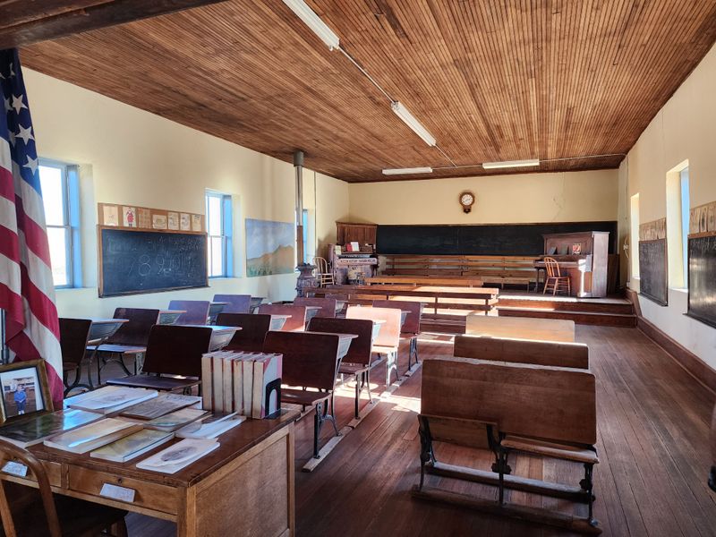 The Schoolhouse Shadows That Move Without Wind