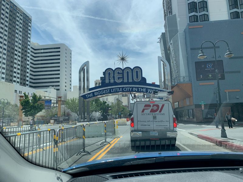 Illegal to Lie Down on Reno Sidewalks