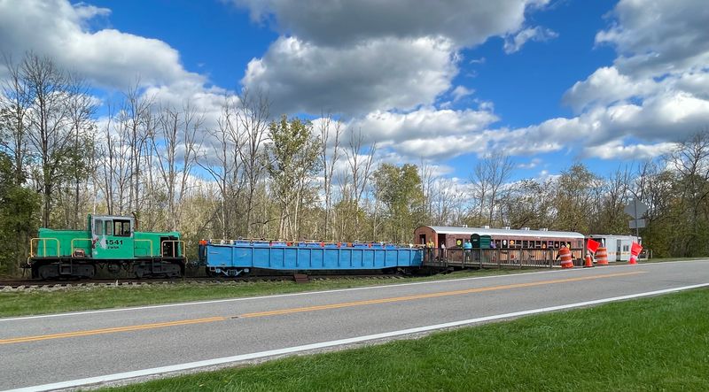 Zanesville & Western Scenic Railroad, Zanesville