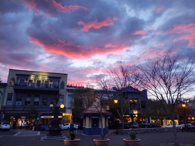 The Plaza, a friendly crossroads with small town sparkle