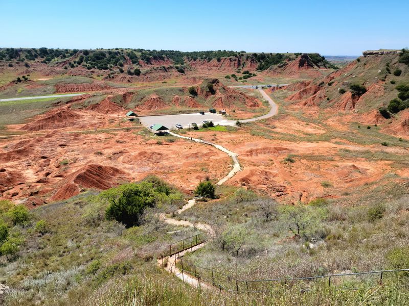 Gloss Mountain State Park, Fairview