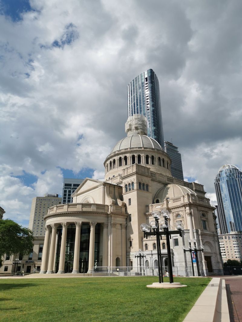 Cold Wind Tunnels Around Big Buildings