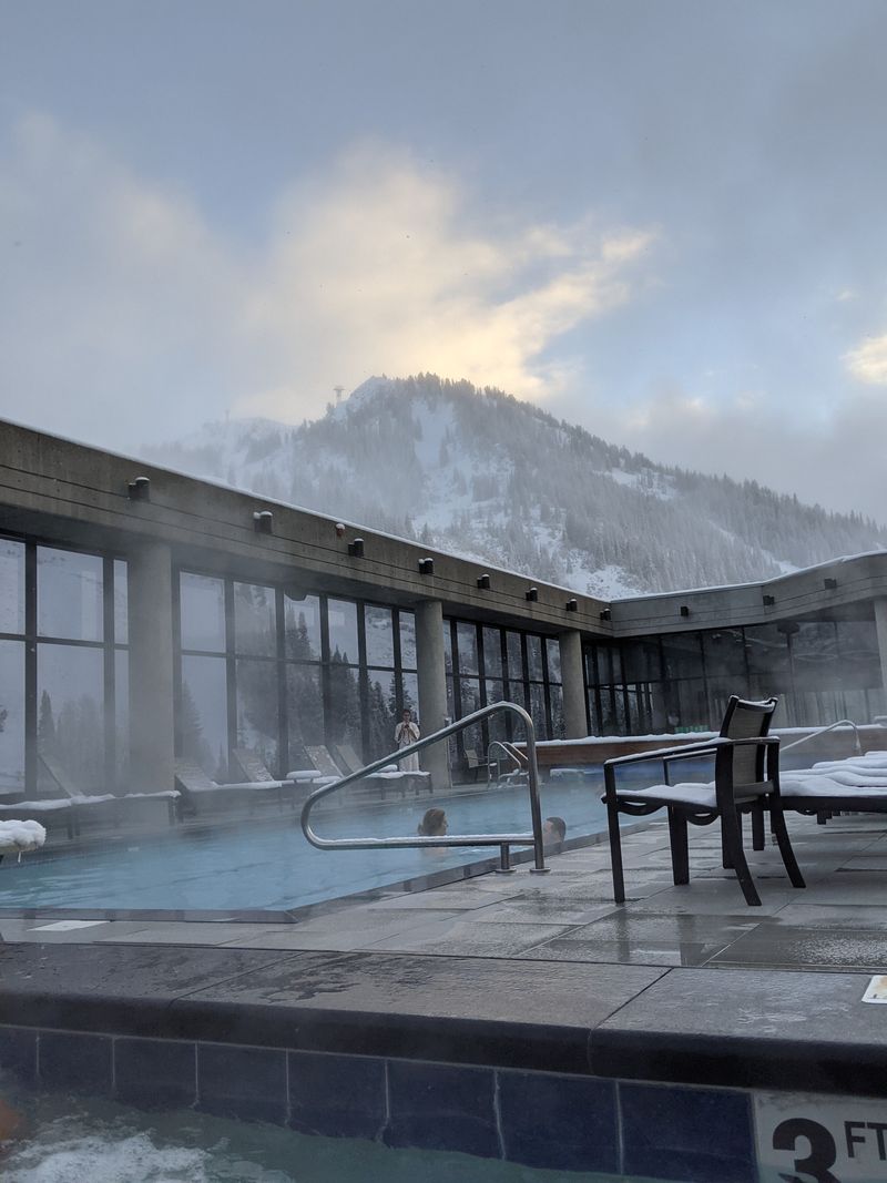 The Spa, Steam, And Rooftop Pool Calm