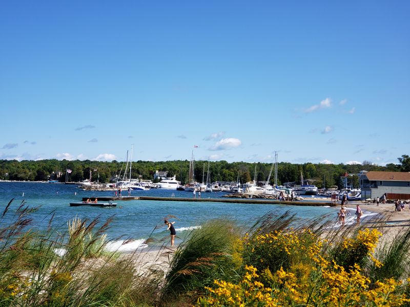 Cave Point County Park and Whitefish Dunes