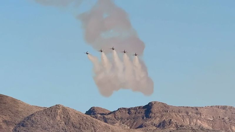 Quartz Mountain, Nellis Air Force Range vicinity, Restricted, NV
