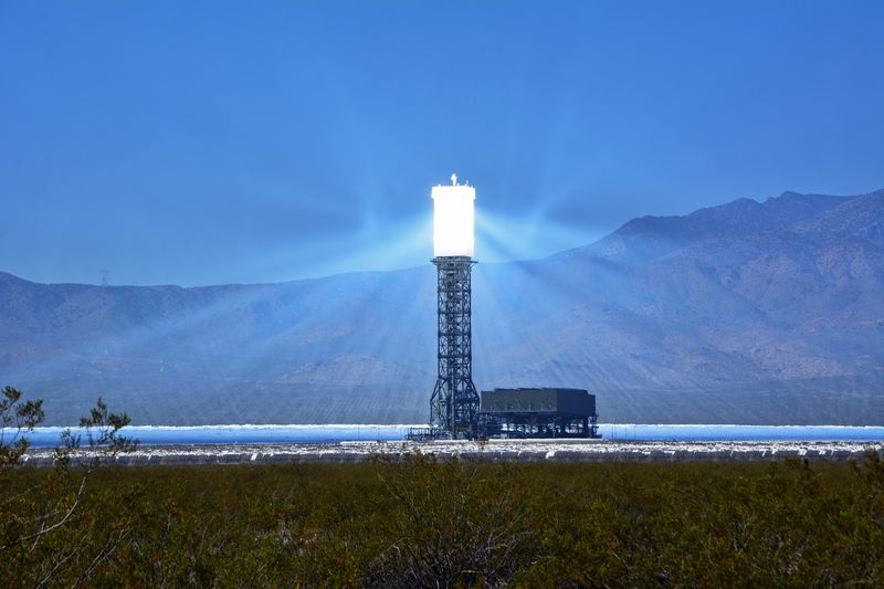 The Ivanpah Solar Power Facility Views