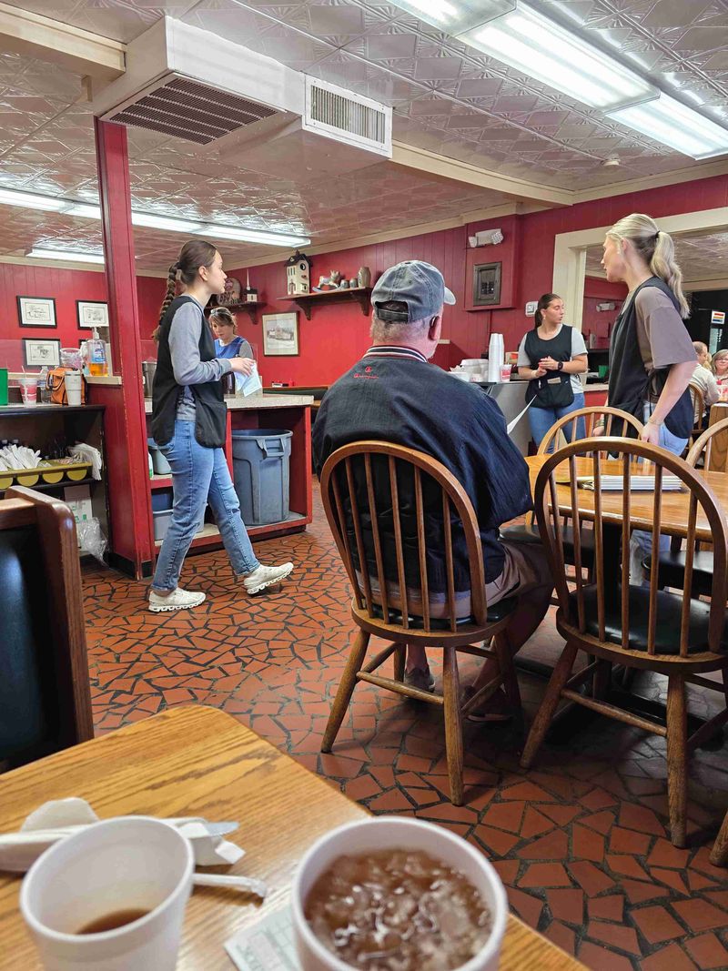 Service, seating, and the lived-in warmth