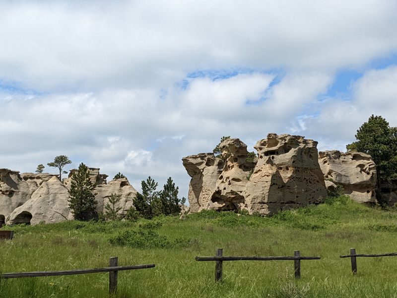 Medicine Rocks State Park in Ekalaka