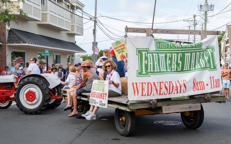 Historic Lewes Farmers Market In Town Center