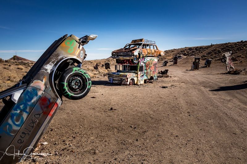 The International Car Forest Art Installation