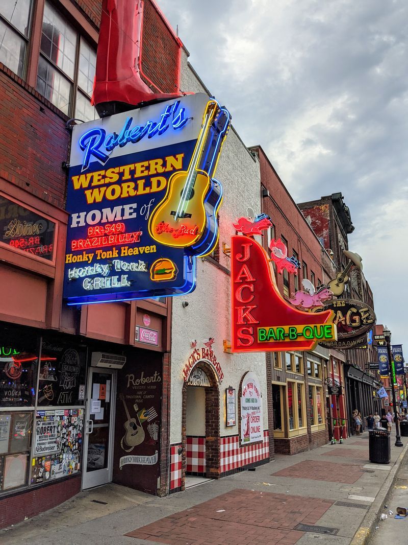 Lower Broadway Honky Tonks
