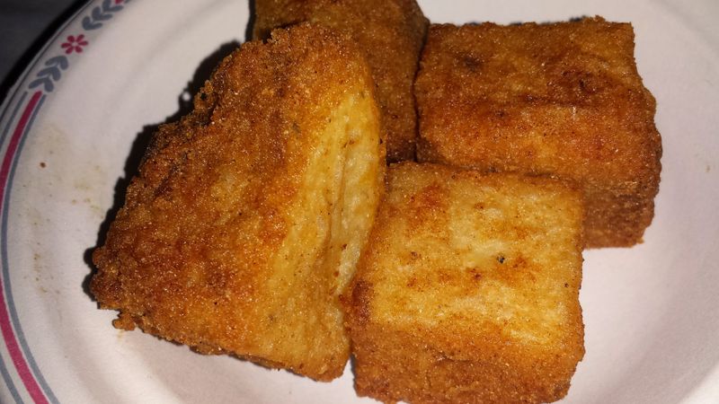 Fried Jalapeno Grits