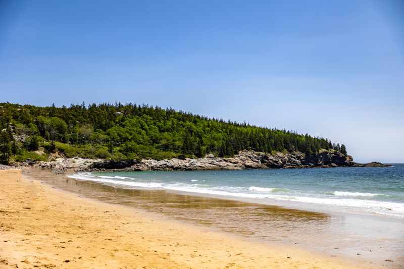 Sand Beach in Acadia