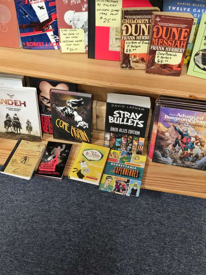 Books, Maps, And Paper For Haunted Lore