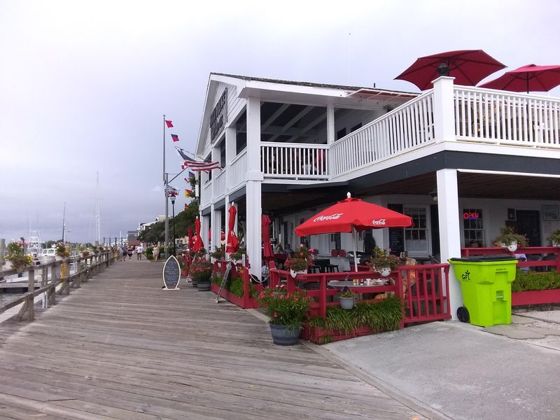 Enjoy a Meal with a Waterfront View at Black Sheep Beaufort