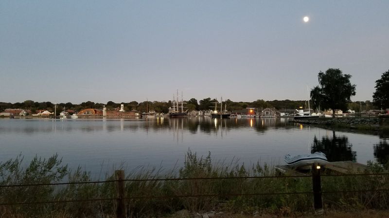 Fireside Warmth Near The River Park