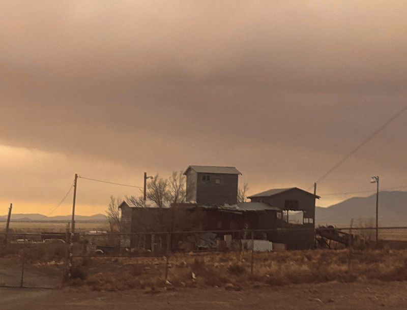 Desert Light At Dusk