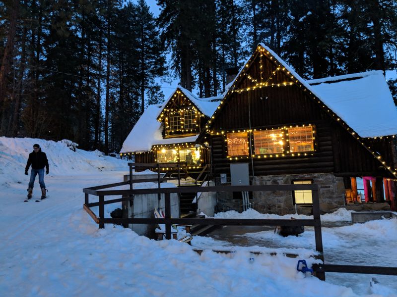 Cross Country Skiing And Snowshoe Trails