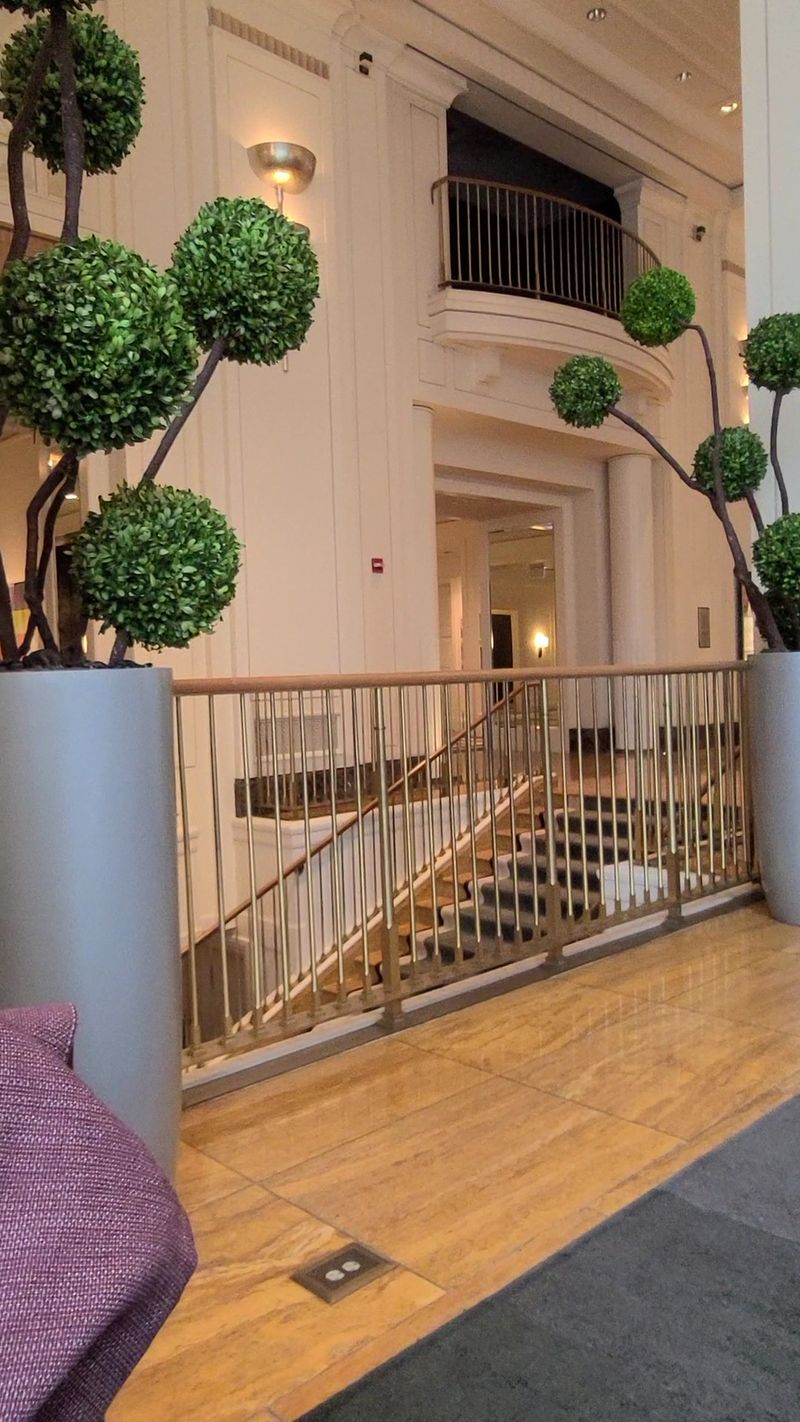 Warm refuge at The Peninsula Chicago lobby