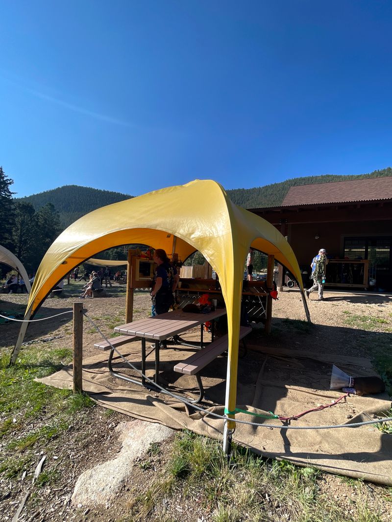 Camping Under Star-Filled Skies