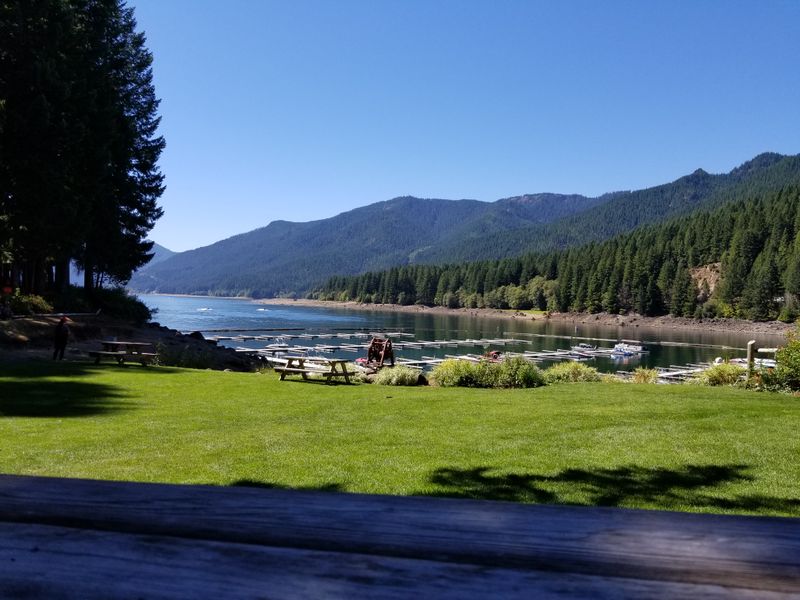 Soaking Nearby at Belknap Hot Springs