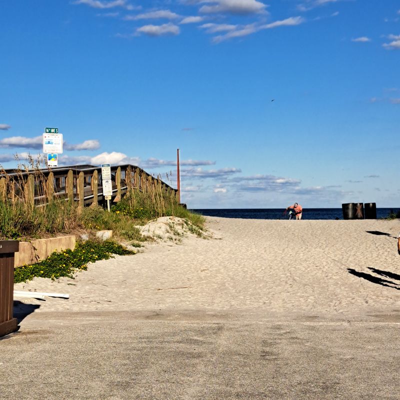 Tidal Zone Parking That Disappears At High Tide