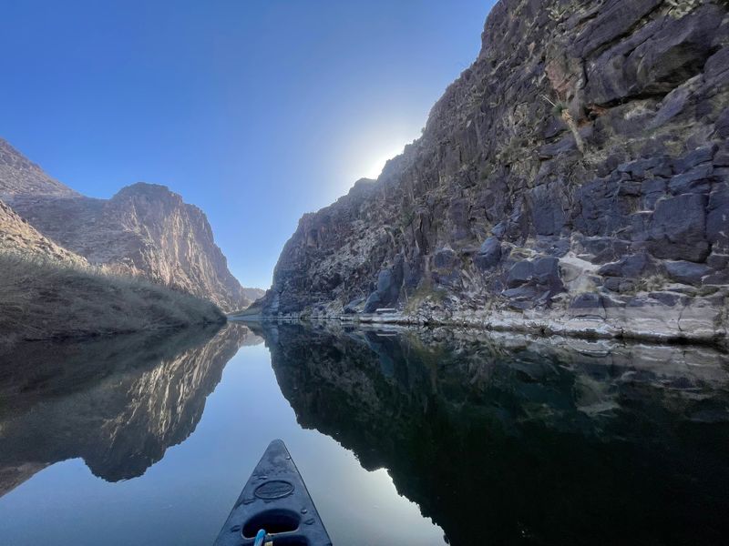 River canyons within reach