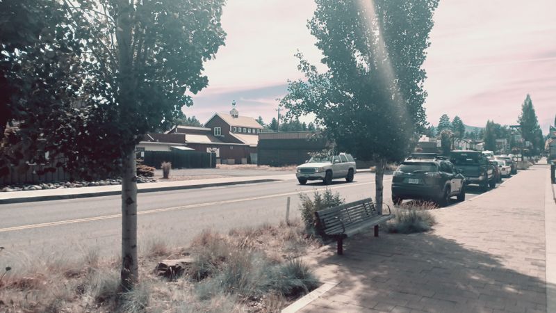 Stop 6: Sisters, Western Storefronts In The Snow